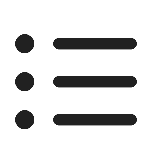 Ic, fluent, text, bullet, list, ltr, filled icon