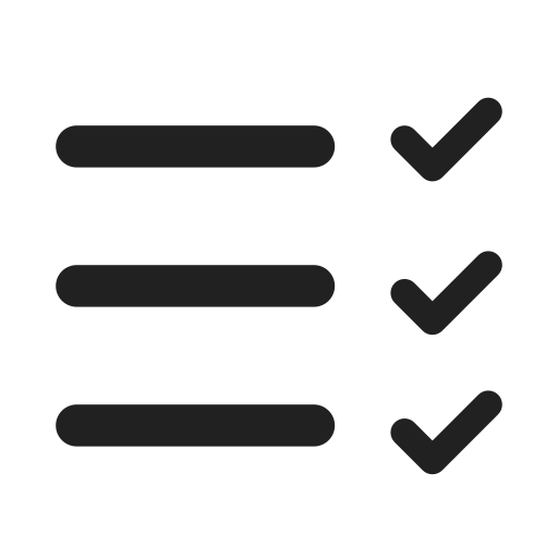 Ic, fluent, task, list, rtl, filled icon