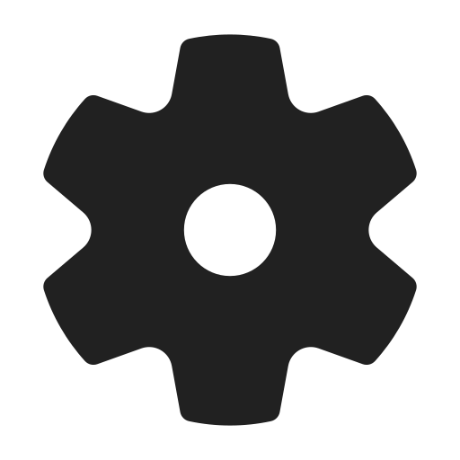 Ic, fluent, settings, filled icon