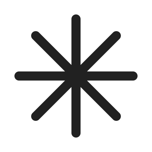 Ic, fluent, text, asterisk, filled icon