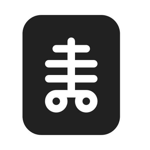 Ic, fluent, xray, filled icon