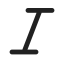 Ic,Fluent,Text,Italic,Filled
