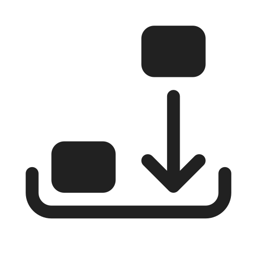 Ic, fluent, tray, item, add, filled icon