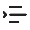 Ic,Fluent,Text,Indent,Increase,Filled ok 