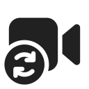 Ic,Fluent,Video,Sync,Filled