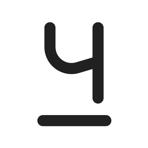 Ic, fluent, text, underline, filled icon