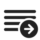 Ic,Fluent,Text,Grammar,Arrow,Right,Filled ok 