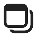 Ic,Fluent,Window,Multiple,Filled