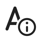 Ic,Fluent,Text,Font,Info,Filled ok 