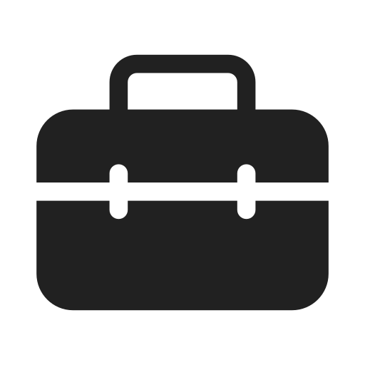 Ic, fluent, toolbox, filled icon