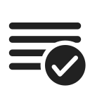 Ic,Fluent,Text,Grammar,Checkmark,Filled ok 
