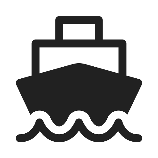 Ic, fluent, vehicle, ship, filled icon