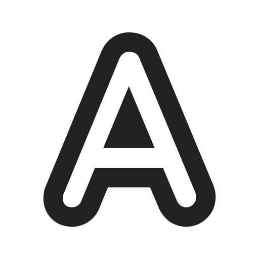 Ic, fluent, text, effects, filled icon