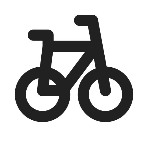 Ic, fluent, vehicle, bicycle, filled icon