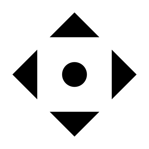Drag, move, fill, navigation icon