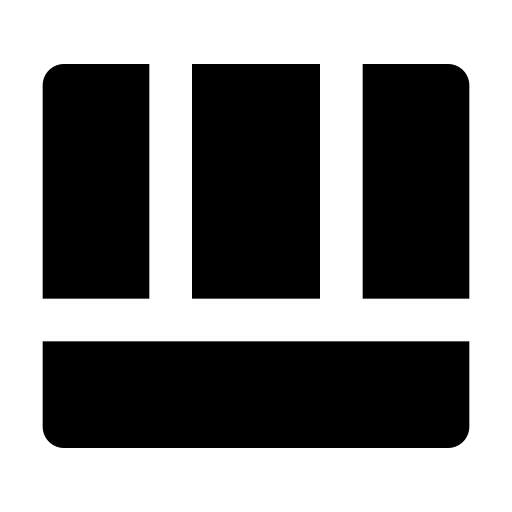 Table, alt, fill icon
