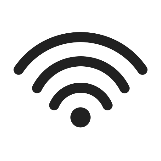 Ic, fluent, wifi, 1, regular icon