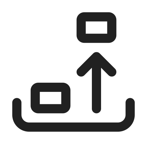 Ic, fluent, tray, item, remove, regular icon