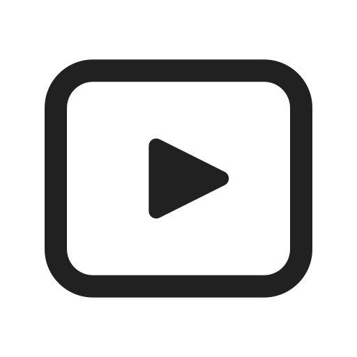 Ic, fluent, video, clip, regular icon