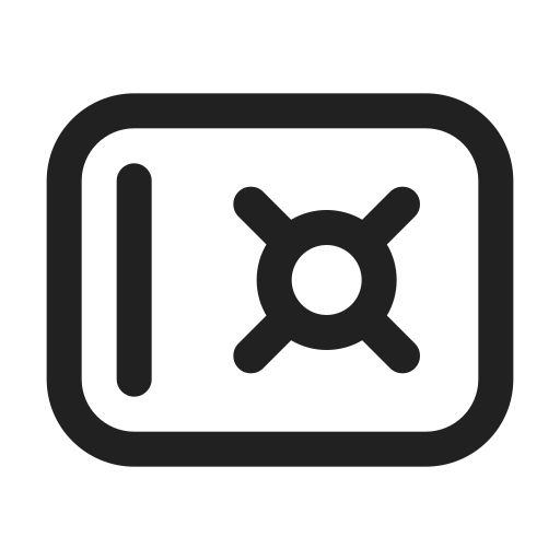 Ic, fluent, vault, regular icon