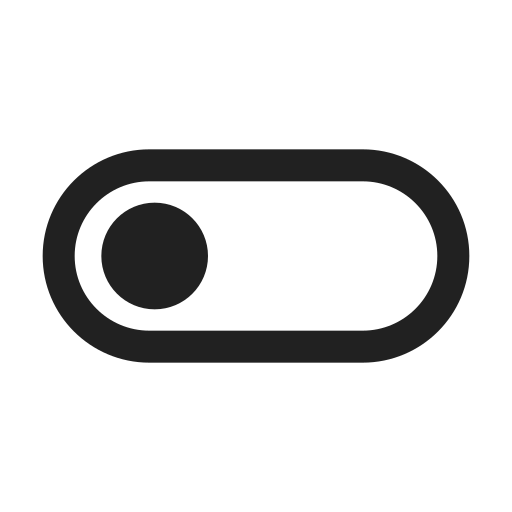 Ic, fluent, toggle, left, regular icon
