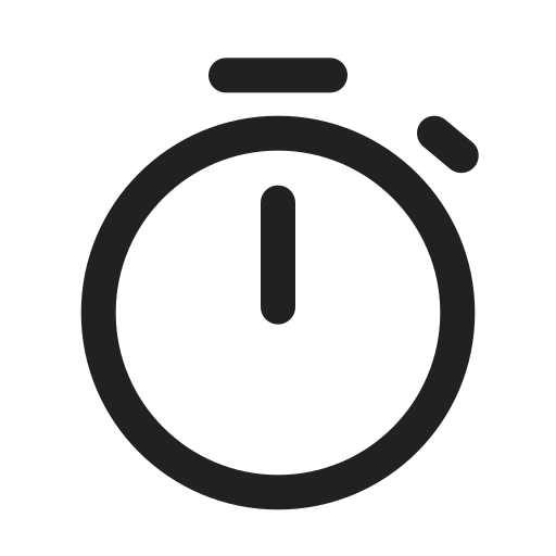 Ic, fluent, timer, regular icon