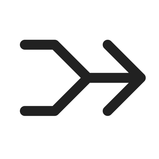 Ic, fluent, merge, regular icon
