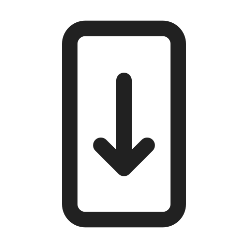 Ic, fluent, phone, update, regular icon