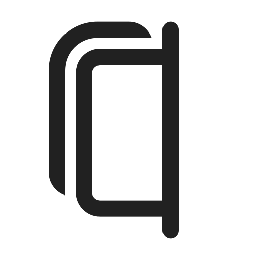 Ic, fluent, notebook, subsection, regular icon
