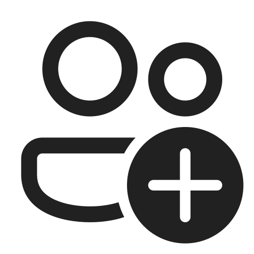Ic, fluent, people, add, regular icon
