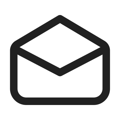 Ic, fluent, mail, read, regular icon