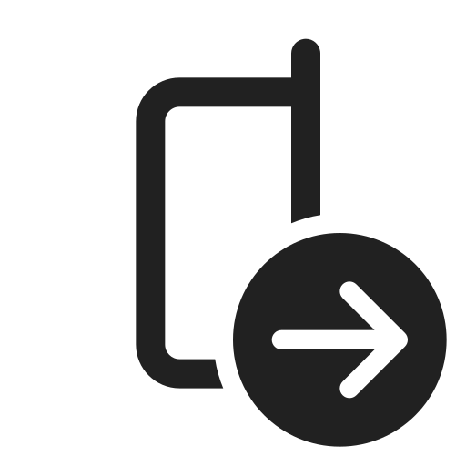Ic, fluent, notebook, section, arrow, right, regular icon
