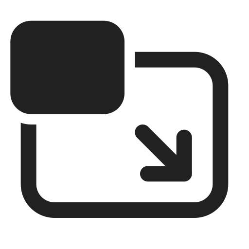 Ic, fluent, picture, in, exit, regular icon