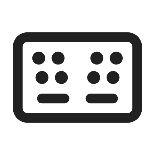 Ic, fluent, keyboard, layout, split, regular icon