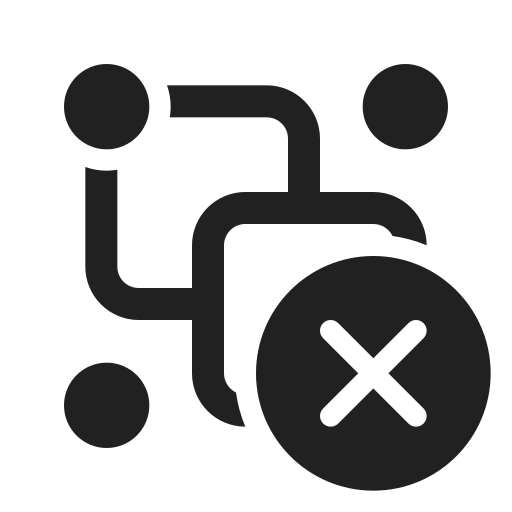 Ic, fluent, group, dismiss, regular icon