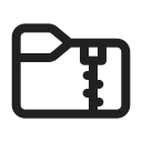 Ic,Fluent,Folder,Zip,Regular