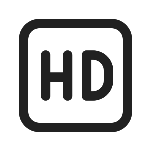 Ic, fluent, hd, regular icon