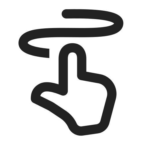 Ic, fluent, hand, draw, regular icon