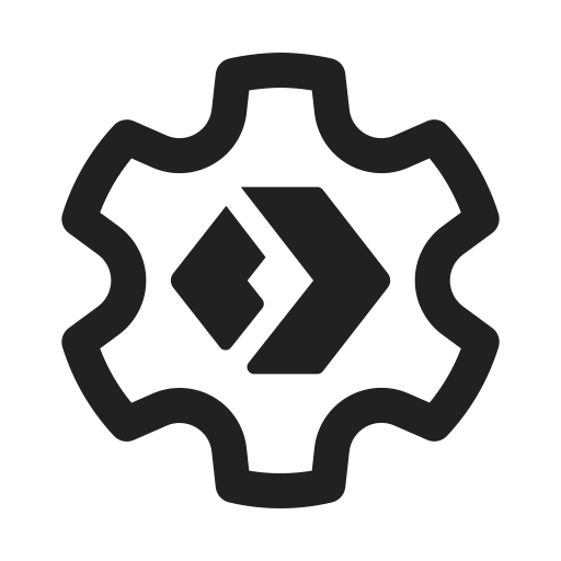 Ic, fluent, launcher, settings, regular icon