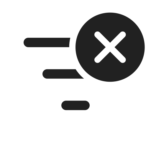 Ic, fluent, filter, dismiss, regular icon