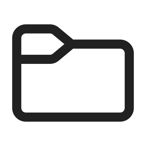 Ic, fluent, folder, regular icon