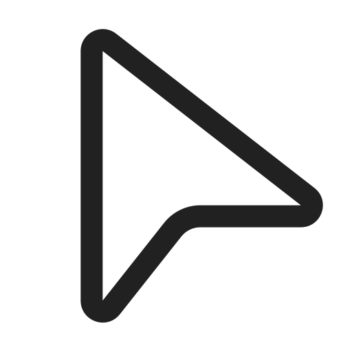 Ic, fluent, cursor, regular icon