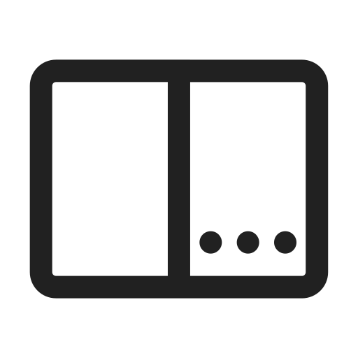Ic, fluent, dual, screen, pagination, regular icon