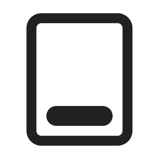 Ic, fluent, document, footer, regular icon
