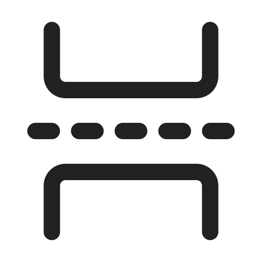 Ic, fluent, document, page, break, regular icon