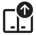 Ic,Fluent,Dual,Screen,Arrow,Up,Regular