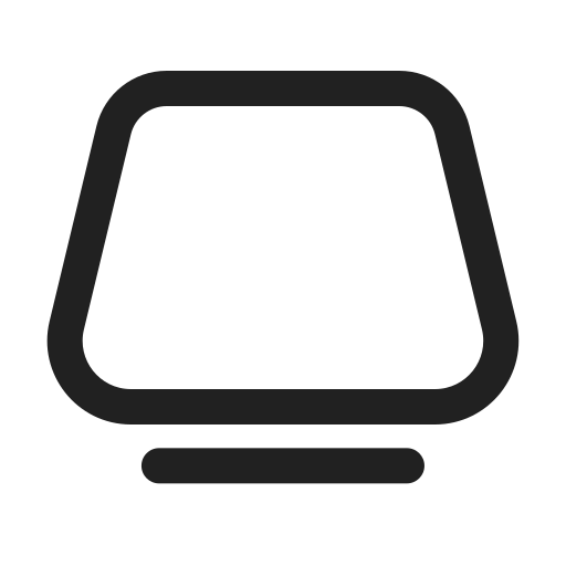 Ic, fluent, device, meeting, room, regular icon