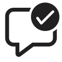 Ic,Fluent,Comment,Checkmark,Regular