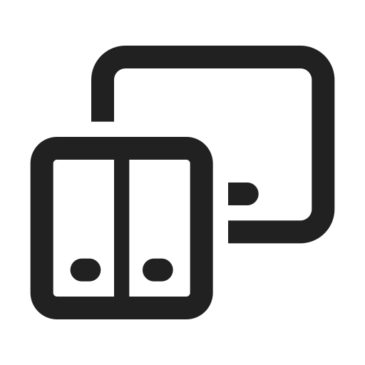 Ic, fluent, dual, screen, tablet, regular icon