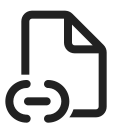 Ic,Fluent,Document,Link,Regular